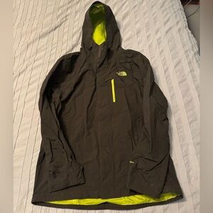 The North Face Men's Green Rain Jacket